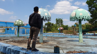 Telan Dana 24 Miliar, Waterboom Batanghari Terbengkalai