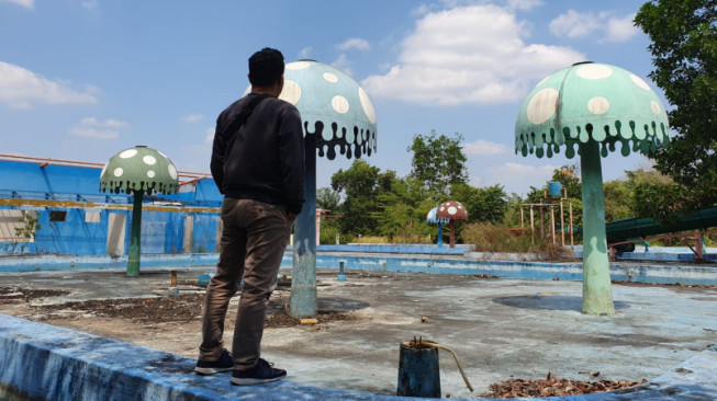 Telan Dana 24 Miliar, Waterboom Batanghari Terbengkalai
