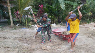 Agus Julasto, Buruh Tani yang Dapat Bedah Rumah TMMD