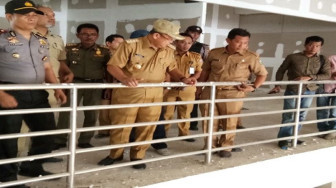 Menghabiskan Dana Puluhan Miliar, Pasar Singkut Belum Beroperasi