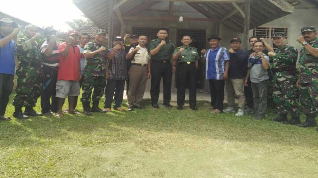 Tim Dinas Psikoligi TNI AD Nilai TMMD di Ladang Peris Luar Biasa