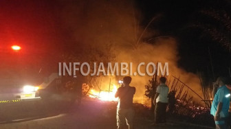 Rumah Warga Miskin Terbakar