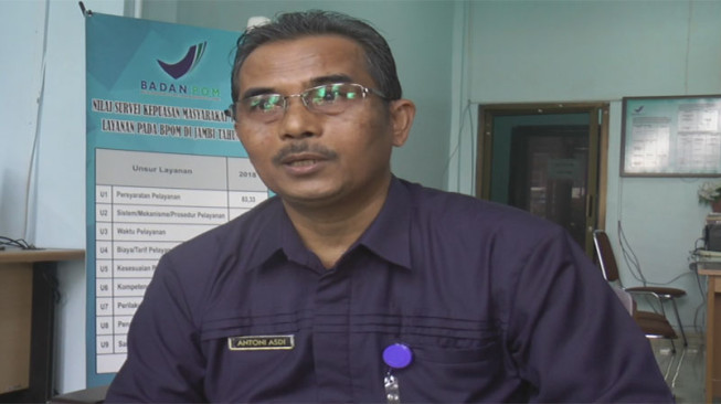 BPOM Jambi Temukan Obat dan Makanan Berbahaya