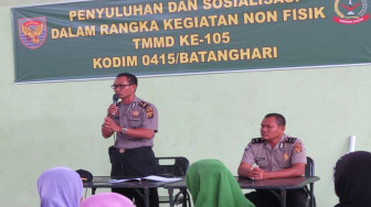 Warga Ladang Peris Dihimbau Tertib Berlalu-lintas