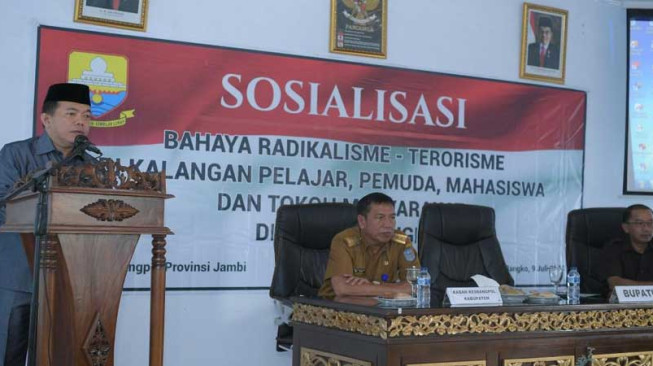 Bupati Buka Sosialisasi Bahaya Radikalisme