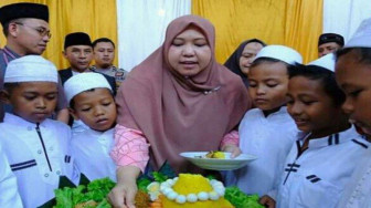 Bupati Muarojambi Halal bi Halal di Desa Kedotan