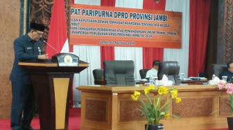 Ranperda Tata Kelola Lahan Gambut Dibentuk, Sidang DPRD Sempat Diskor Tiga Kali