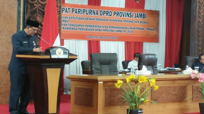 Ranperda Tata Kelola Lahan Gambut Dibentuk, Sidang DPRD Sempat Diskor Tiga Kali