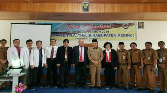 Bupati Kerinci Buka Survei Simulasi Penilaian Akreditasi