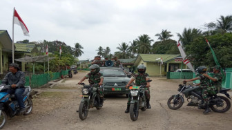 Cegah Karhutla,TNI-Polri dan Sat Pol PP Lakukan Sosialisasi Bahaya Karhutla