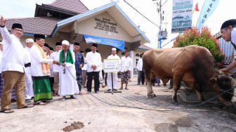 Fachrori Harap Masyarakat Rasakan Kebersamaan Dapat Daging Kurban