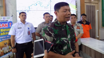 Danrem Himbau, Masyarakat tidak Membakar Sampah di Lahan Kosong