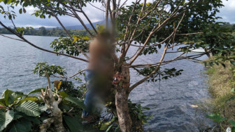 Ditemukan Tewas Tergantung di Pinggir Danau