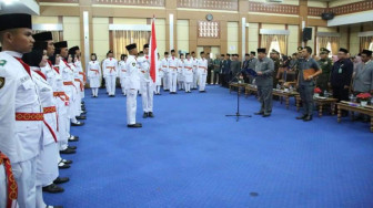 Pengukuhan 60 Orang Calon Paskibraka