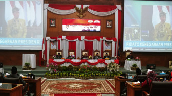 Peringati Hut ke-74 RI, DPRD Muaro Jambi Gelar Paripurna