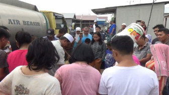 Hujan Guyur Kualatungkal, Krisis Air Belum Teratasi