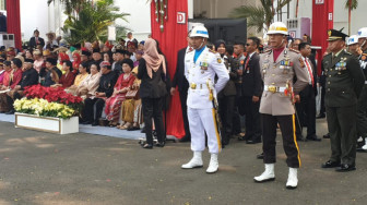Kapolresta Jambi jadi Cadangan Komandan Upacara HUT ke-74 RI di Istana Negara