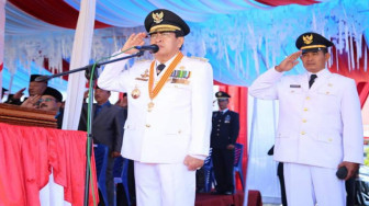 Walikota Sungai Penuh Pimpin Upacara Peringatan HUT ke-74 RI