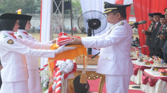 Upacara HUT ke-74 RI, Ini Kata Wabup Merangin