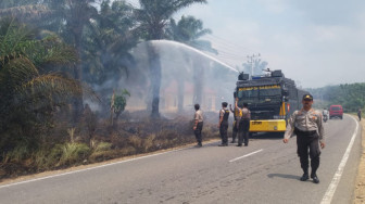 Intensitas Kebakaran Lahan di Merangin Kian Meningkat