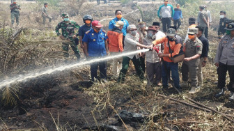 Fachrori Apresiasi Upaya Pemadaman Karhutla yang Dilakukan Tim Terpadu