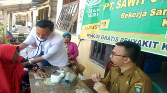 Semarakkan HUT RI, PT SJA Lakukan Pemeriksaan Kesehatan Gratis