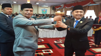 Aspar Nasir Jabat Ketua Sementara DPRD Kota Sungai Penuh