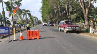 Hari Pertama Operasi Patuh, Sat Lantas Polres Merangin Tilang 95 Kendaraan