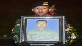 Kasdam II/SWJ Sambut Jenazah Prajurit Yonkav 5/DPC yang Gugur di Papua
