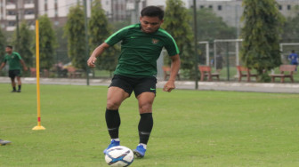 Jelang Lawan Malaysia, Saddil Ramdani Gantikan Greg Nwokolo