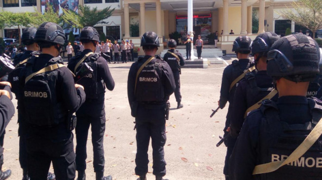Polda Jambi Kirim 250 Personil Brimob, Bantu Pengamanan Papua