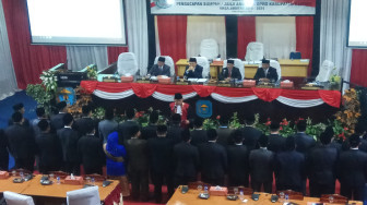 Bupati dan Wabup Kerinci Hadiri Pelantikan 30 Anggota DPRD Periode 2019-2024