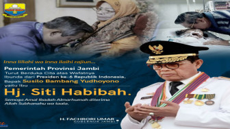 Gubernur Jambi Turut Berduka Wafatnya Ibunda SBY