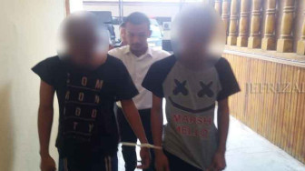 Nekat Curi Sepeda di Rumah Polisi