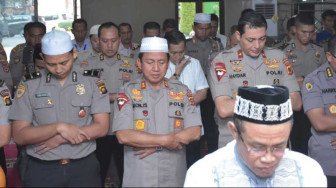 Polda Jambi Gelar Salat Ghaib