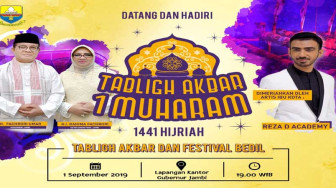 Sambut Tahun Baru Hijriyah, Pemprov Jambi Gelar Tabligh Akbar dan Festival Bedil