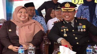 Bupati Muarojambi Hadiri HUT ke-73 Bhayangkara