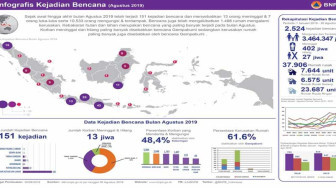 Karhutla Dominan Terjadi Sepanjang Agustus 2019
