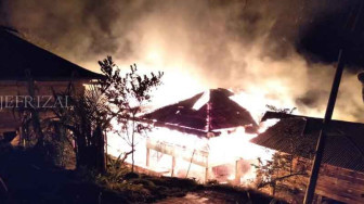 Enam Rumah Di Muara Lengayo Ludes Terbakar