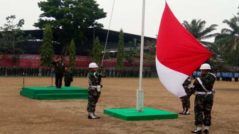 Kasrem Garuda Putih Bacakan Sambutan Pangdam, Ini yang Disampaikan….