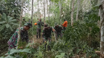 Kawasan Terpadu SAD Jadi Prioritas TMMD ke 106 Kodim 0420/Sarko