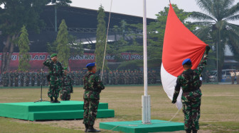 Haornas 2019, Korem 042/Gapu Gelar Upacara