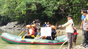 Wabup Buka Kejurprov Pra Porprov Jambi Arung Jeram