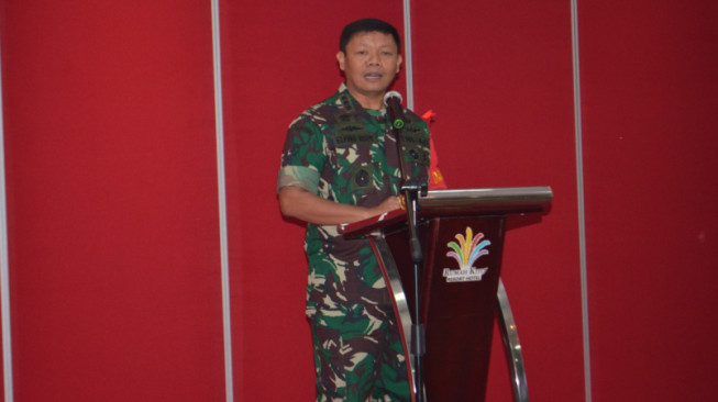 Danrem jadi Narasumber Talkshop Karhutla