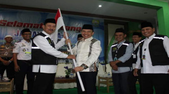 Bupati Adirozal Sambut Kedatangan Jemaah Haji Kerinci