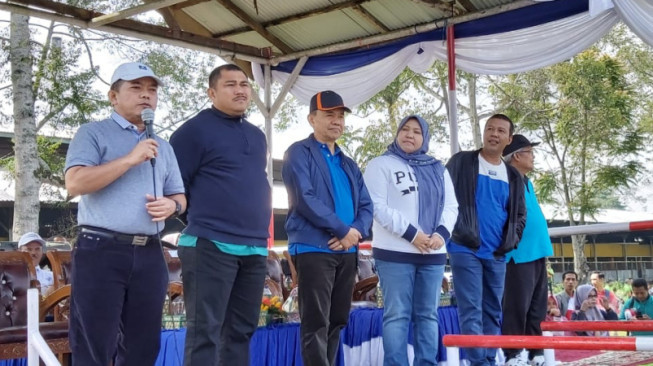 Lima Bupati Bahas Kabut Asap, Pada Olahraga Bersama di Kabupaten Kerinci