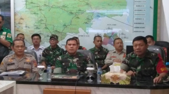 Kunjungi Jambi Kasdam II Sriwijaya Ajak Semua Elemen Atasi Karhutla