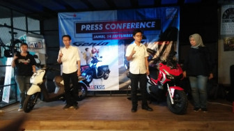 Sinsen Luncurkan Skutik Casual Fashionable Honda Genio dan Skutik Penjelajah
