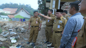 Al Haris Pantau Jalan Pasar dan Proyek Fisik