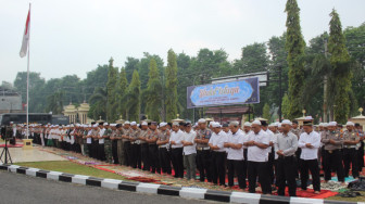 Ratusan Warga dan TNI-Polri Merangin Lakukan Salat Istiqa